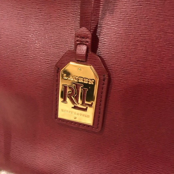 Deep red Lauren purse - Picture 8 of 8